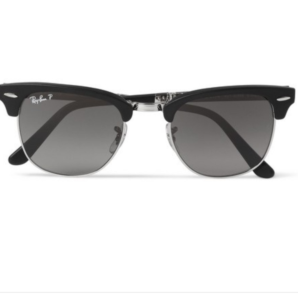 Ray Ban Clubmaster Folding Polarised Sunglasses